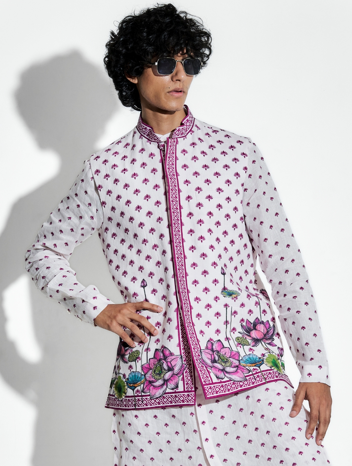 Pink Lotus Bundi