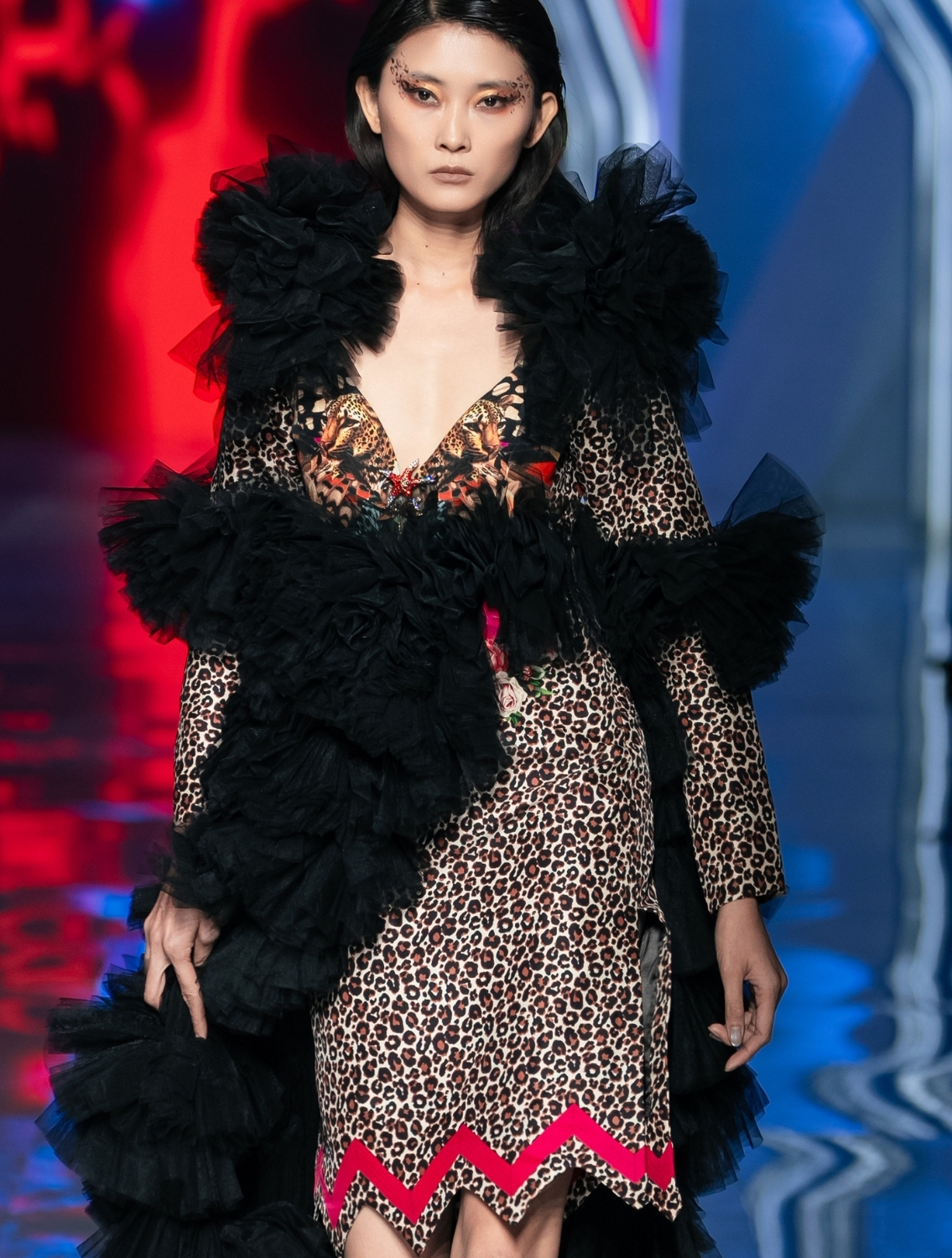 Zephyra Couture Net Dress