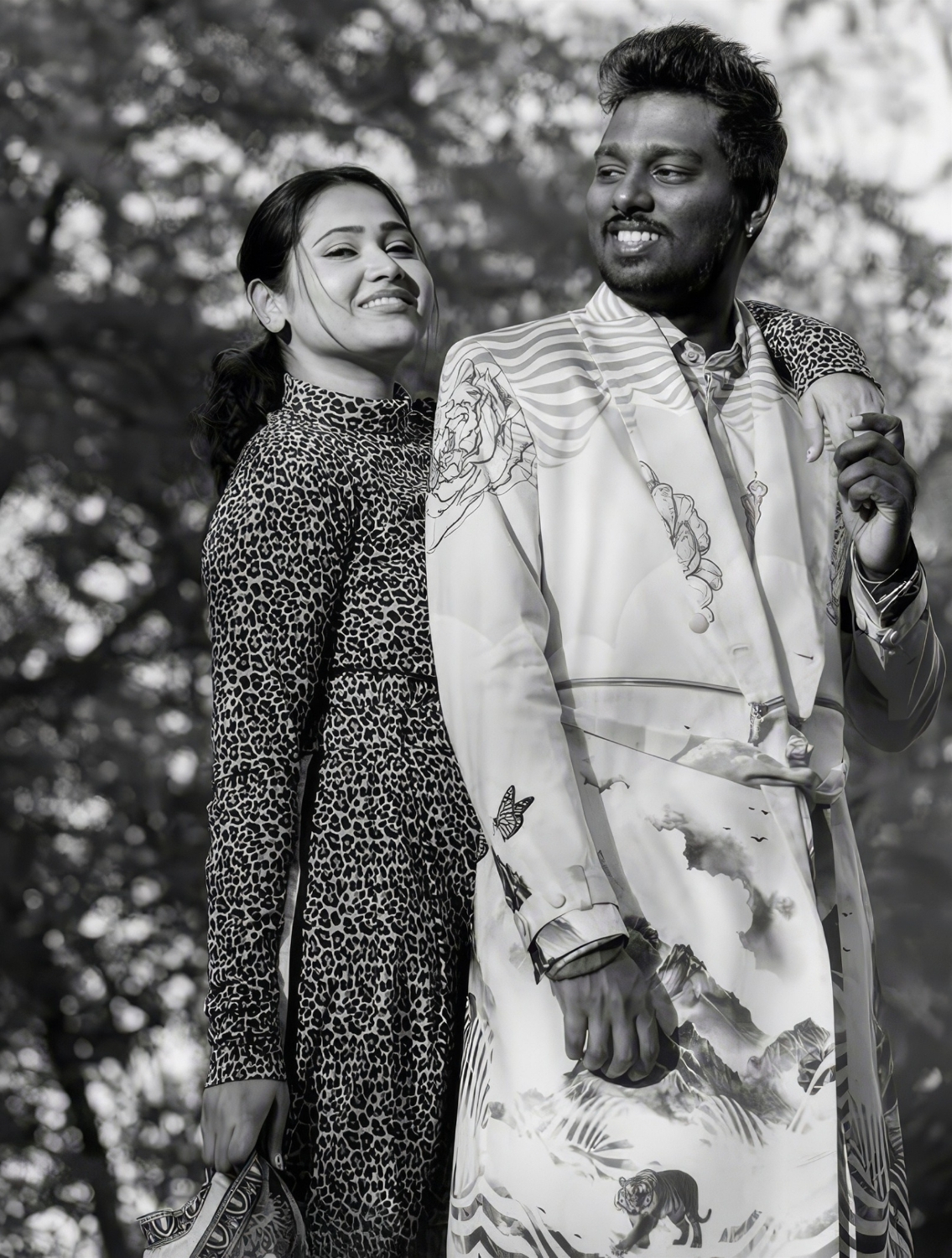 AtLee x White HindKush Trenchcoat Set