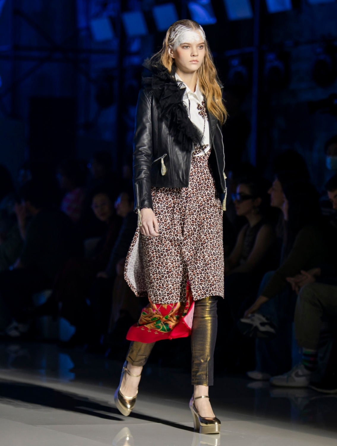 Amna Printed Shirtdress