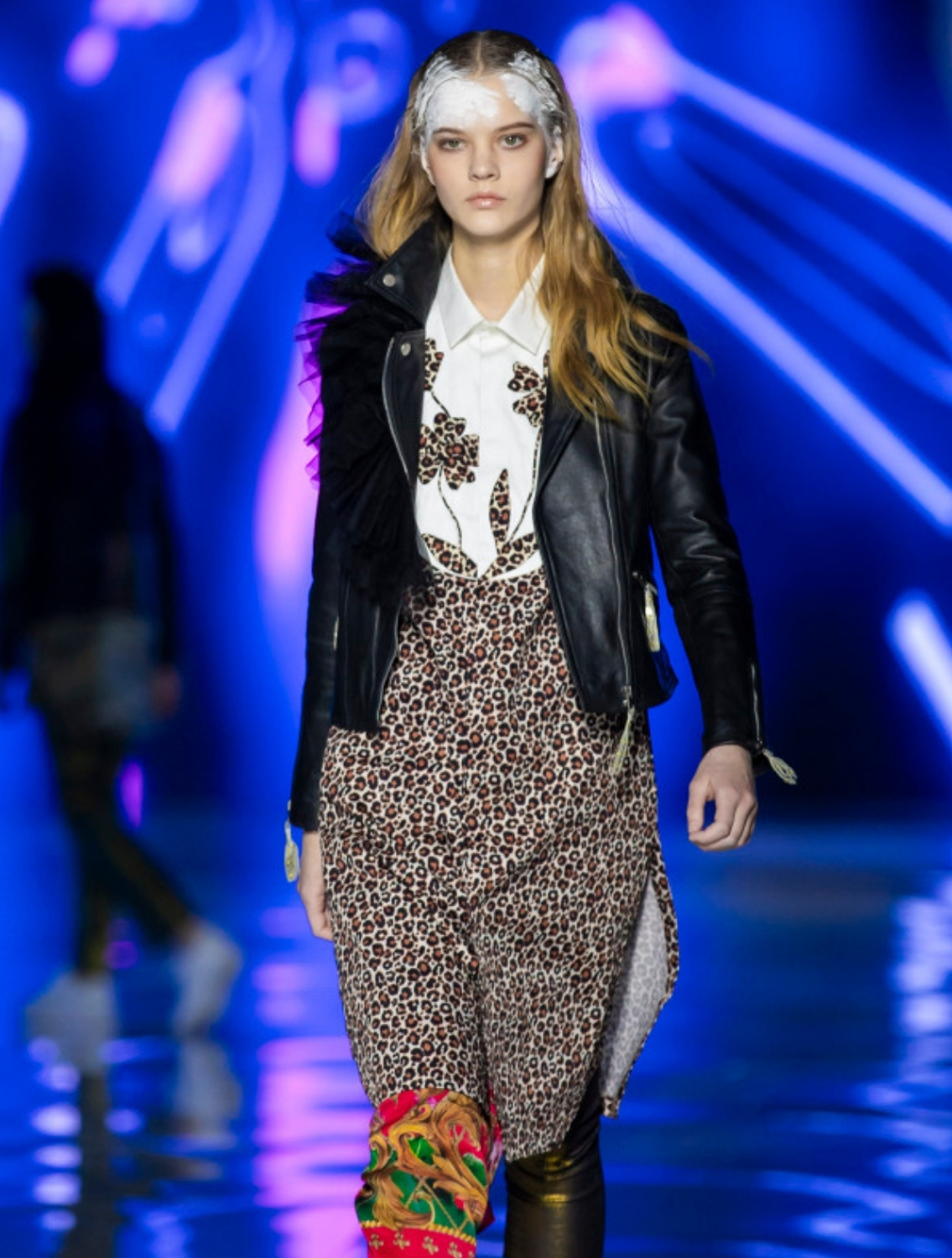 Amna Printed Shirtdress