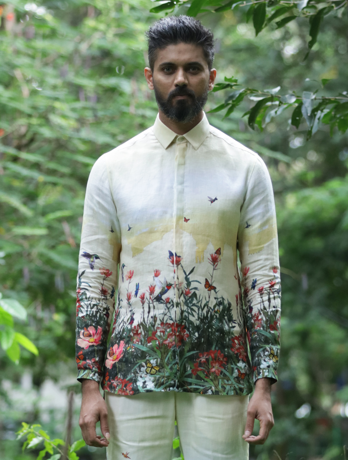 Gardenia Linen Shirt