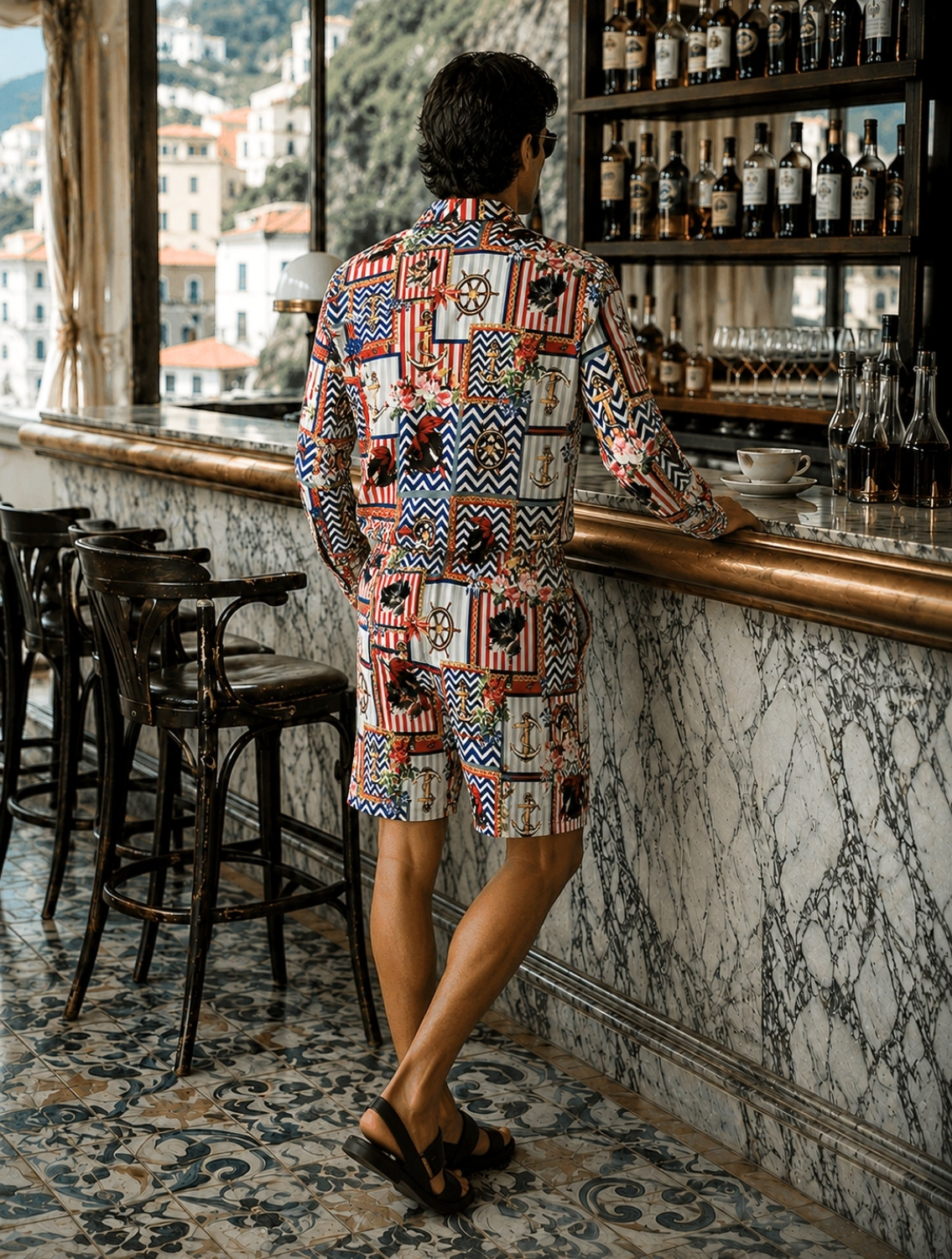 Aquesthetic Printed Coord Set