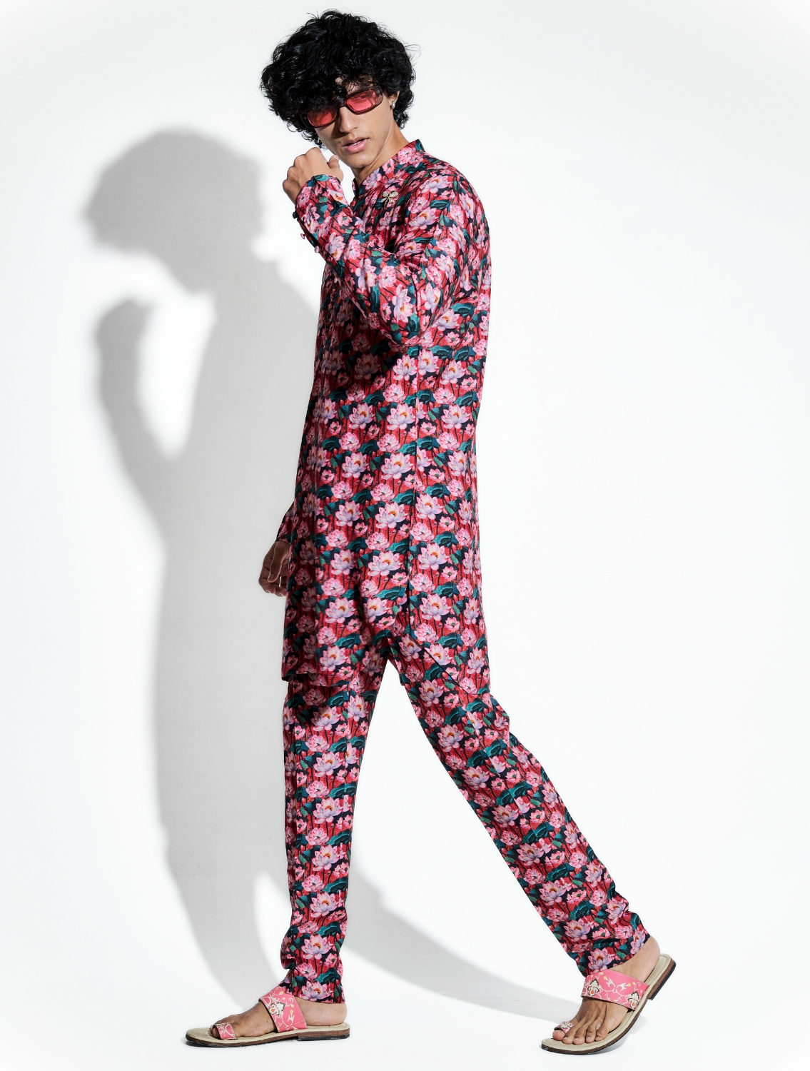 Tamara Printed Silk Coord Set