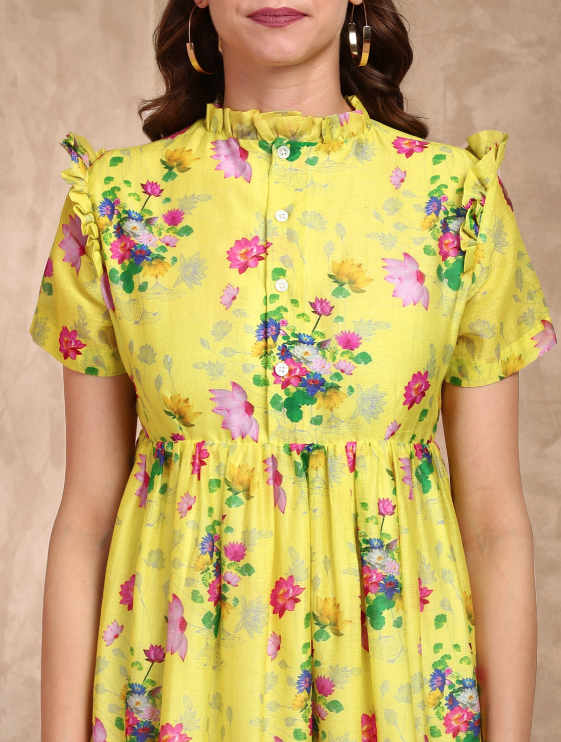 Summer Yellow Dress Zoom