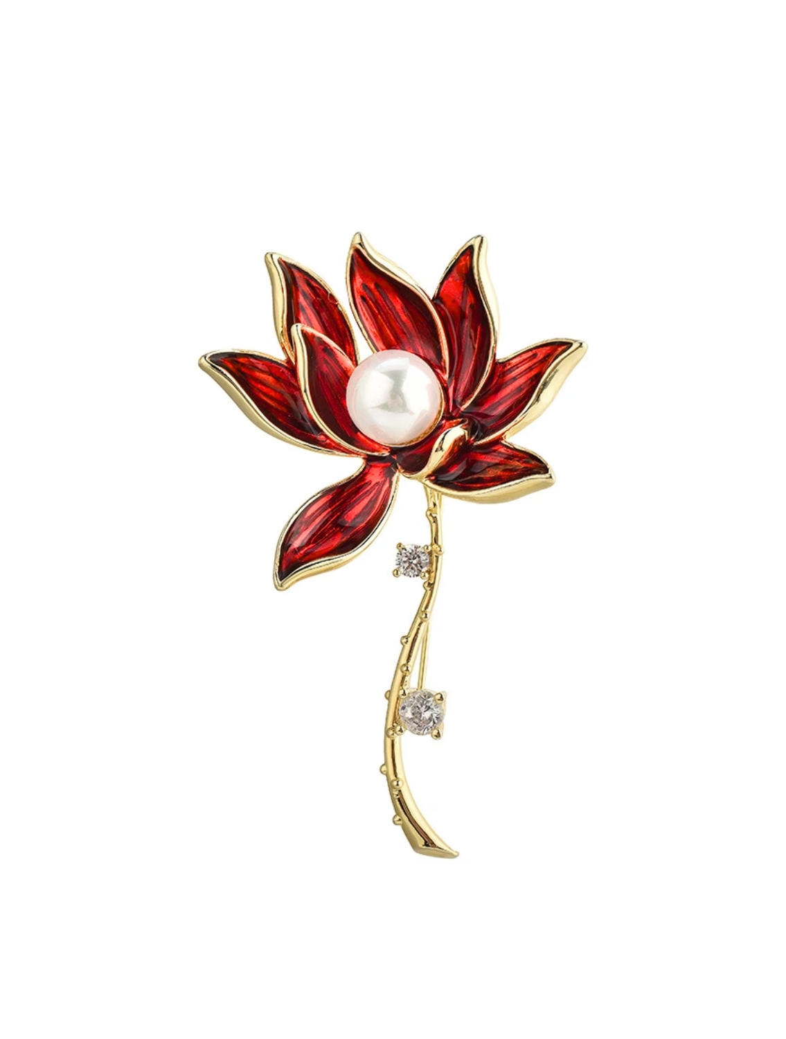 Lotus Brooch