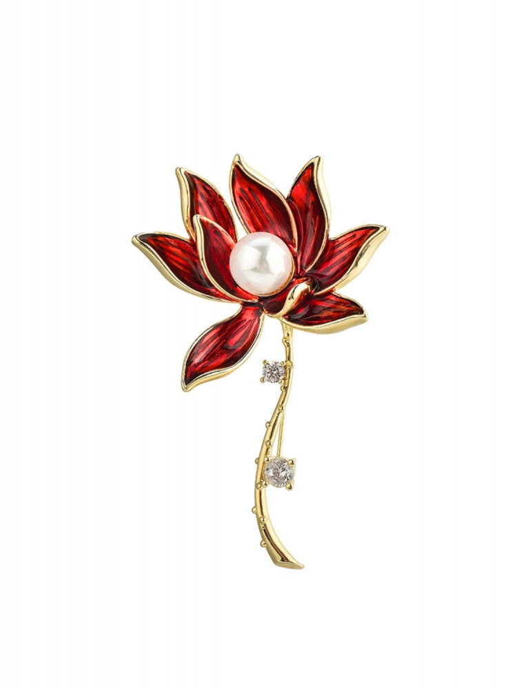Image of Lotus Brooch