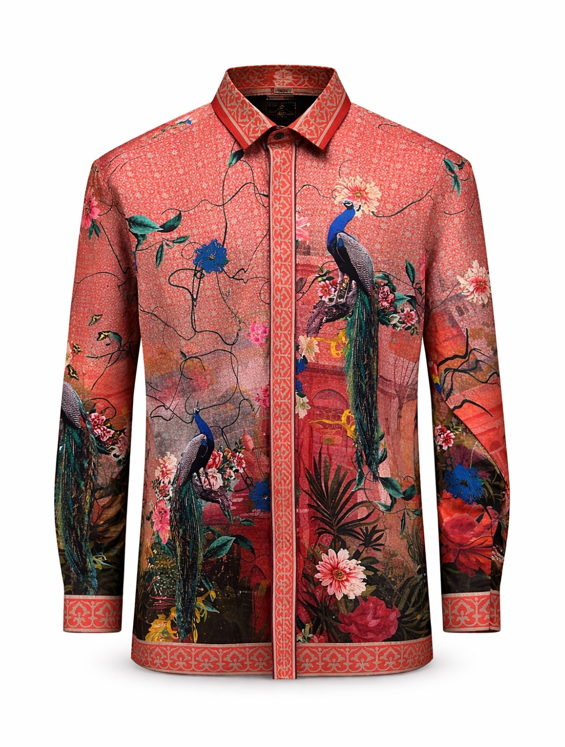 Riyaz Red Printed Shirt