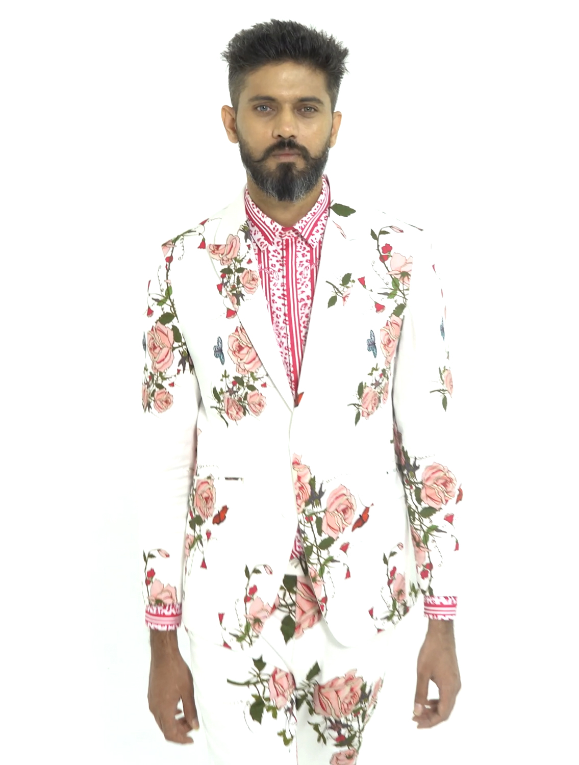 Jannat Floral Blazer Suit