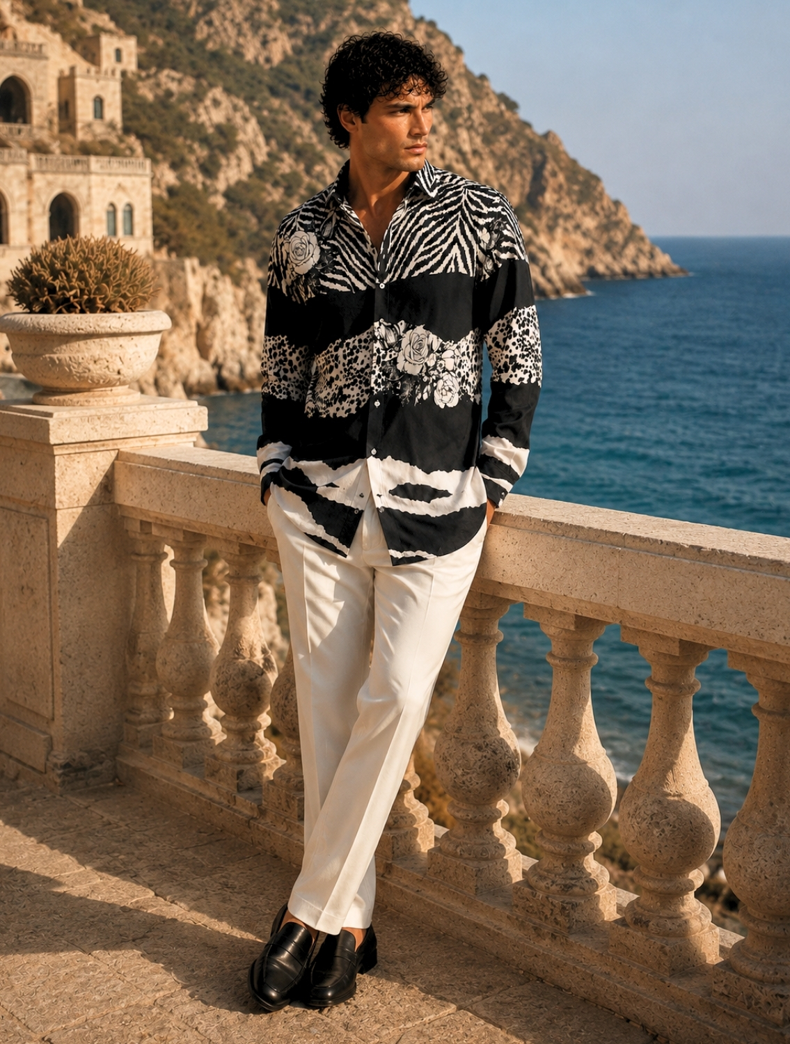 Myron Signature Printed Shirt