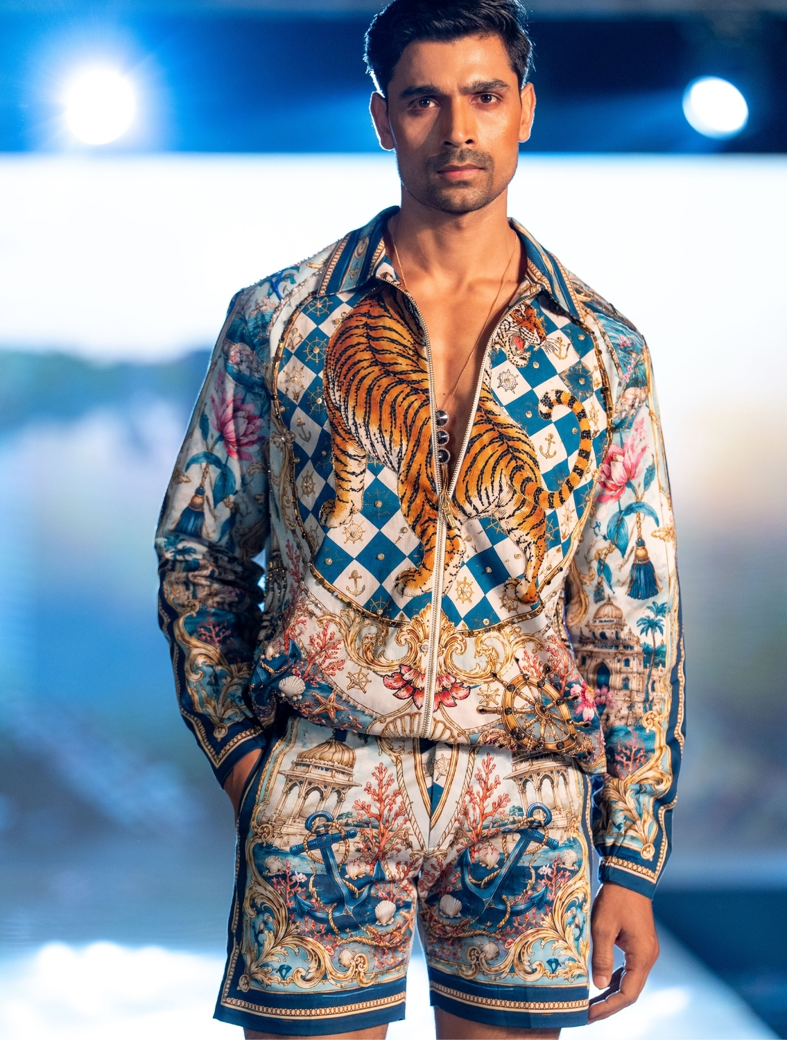 Achilles Engineered Printed Shorts