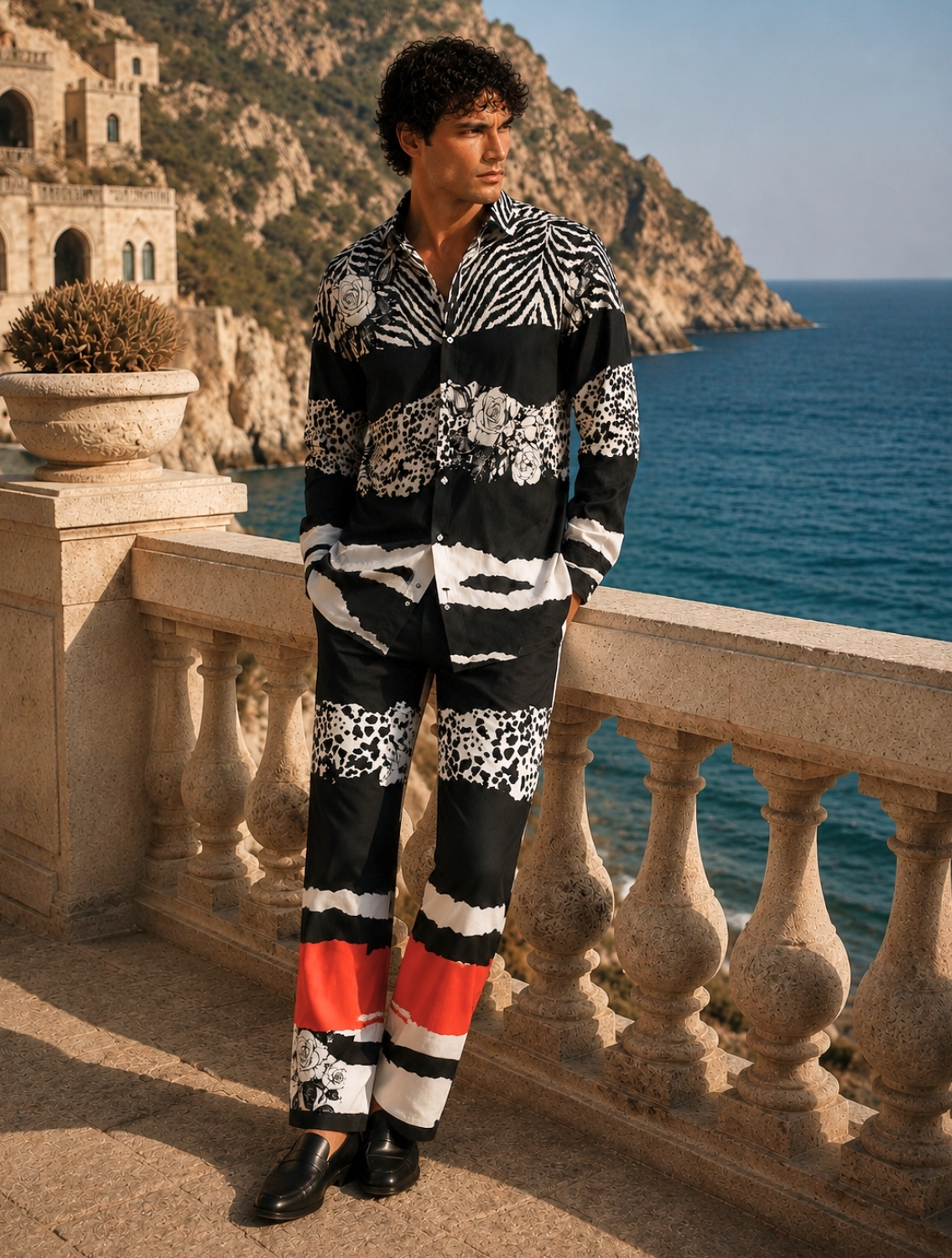Myron Signature Printed Shirt