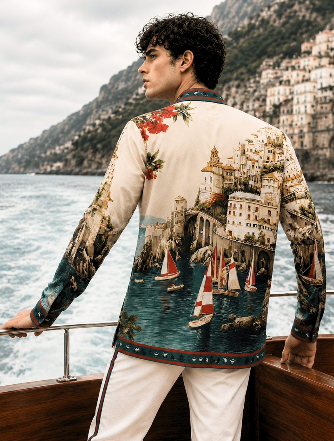 Positano Printed Resort Shirt