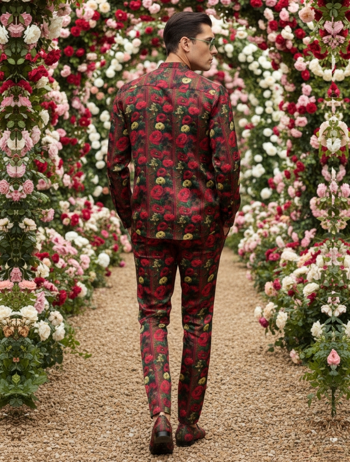 Ambrez Printed Kurta Pant Set