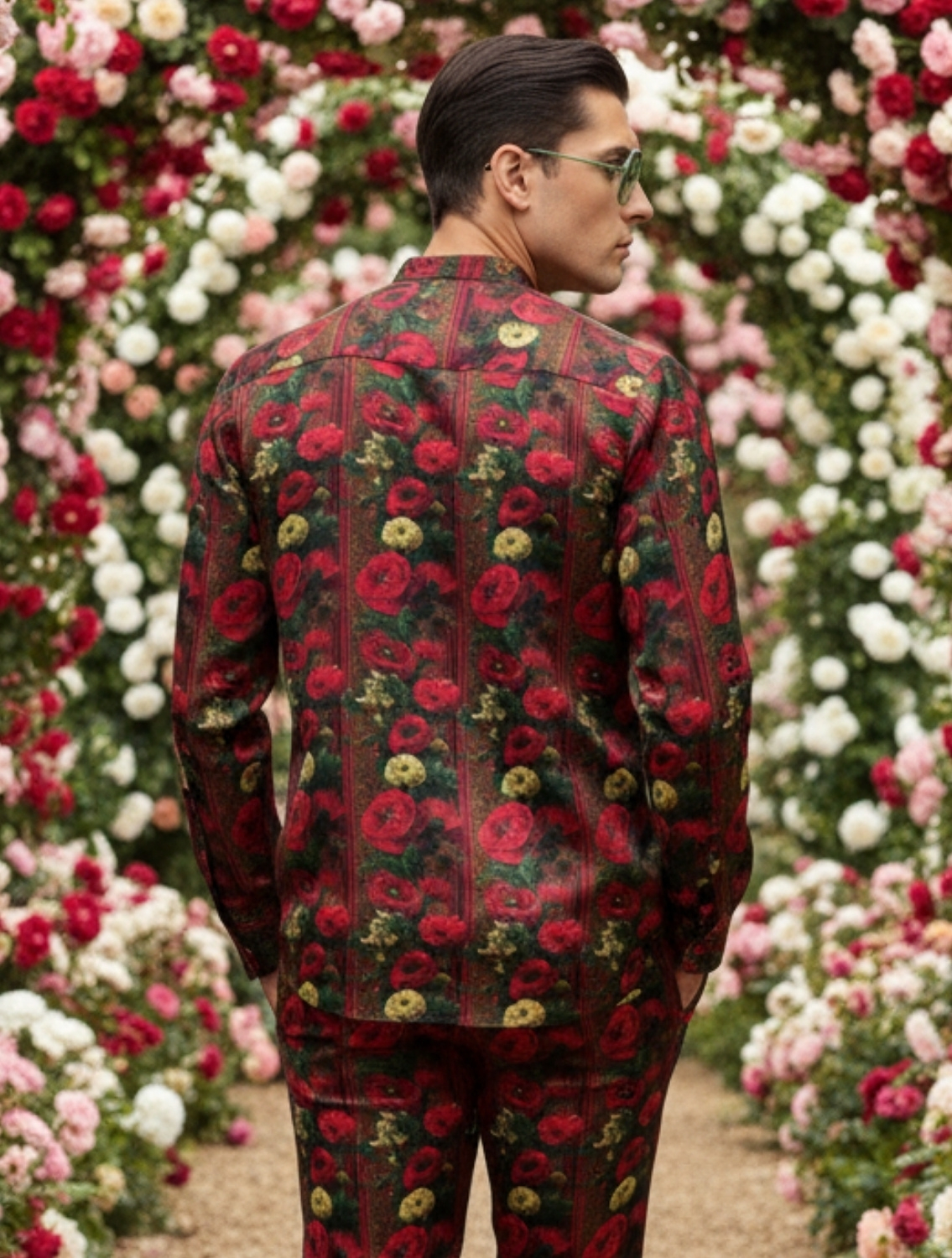 Ambrez Printed Kurta Pant Set