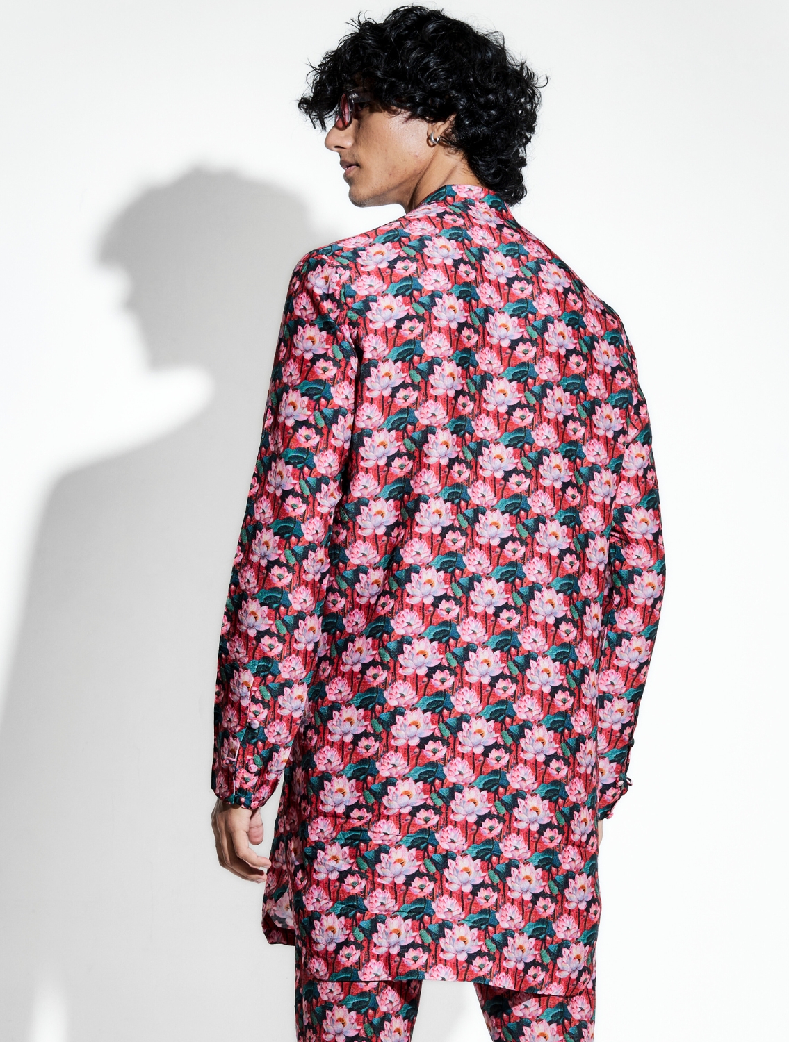 Tamara Printed Silk Coord Set