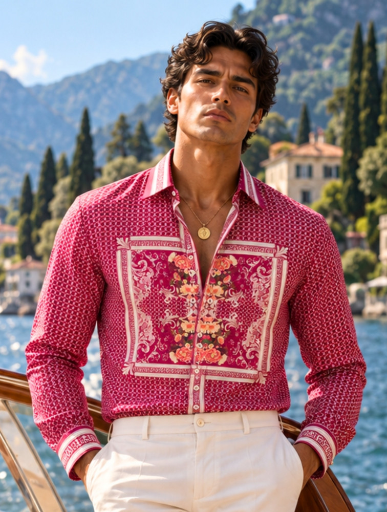 Image of Ricardo Printed Shirt