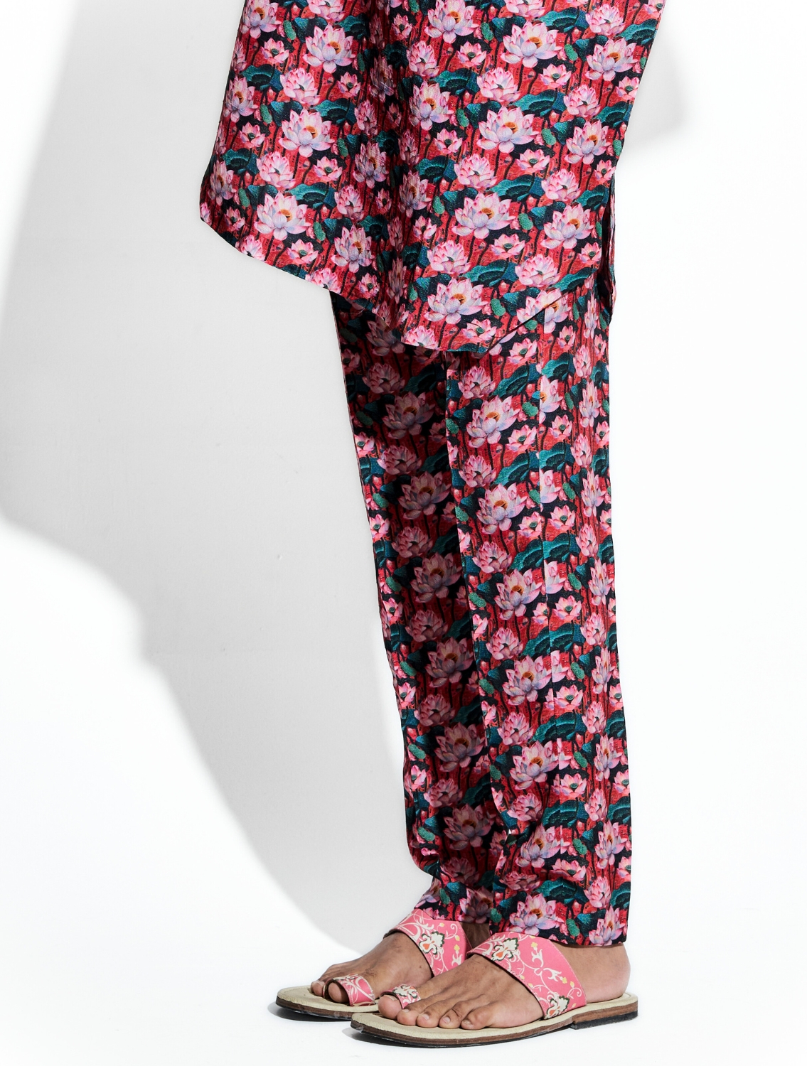 Tamara Printed Bamber Silk Coord Set