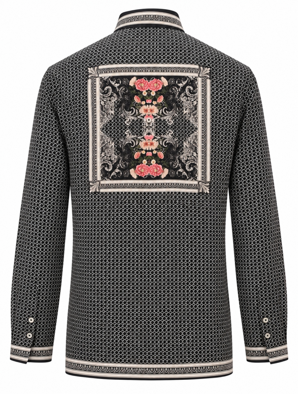 Arnaut Black Printed Shirt