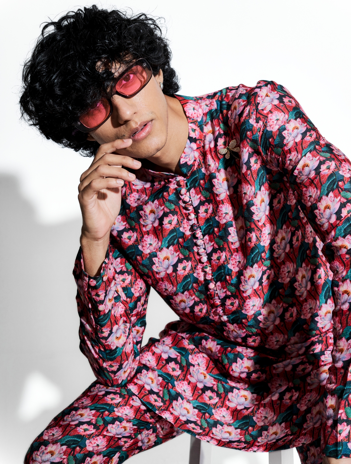 Tamara Printed Bamber Silk Coords