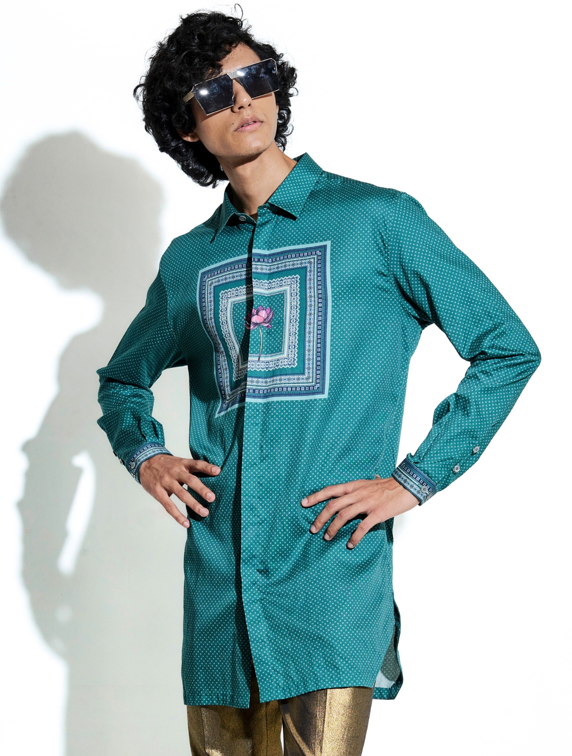 El Loto Satin Shirt
