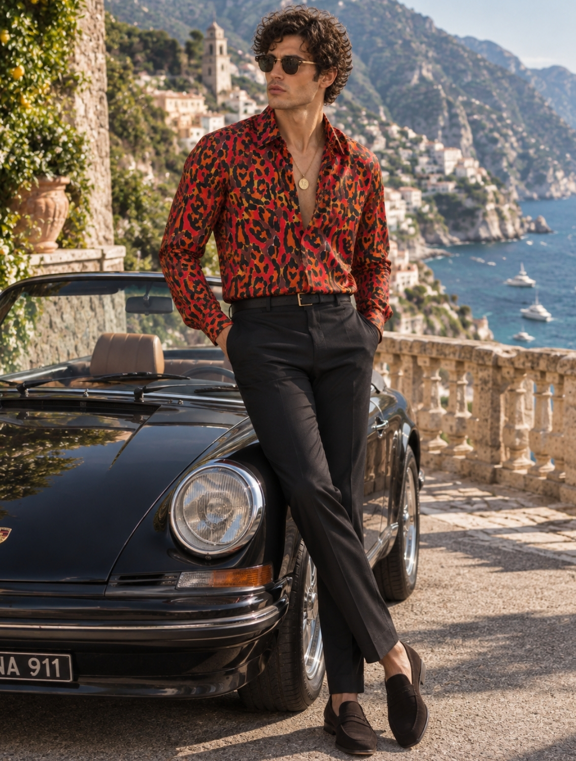 Sable Animal Printed Shirt