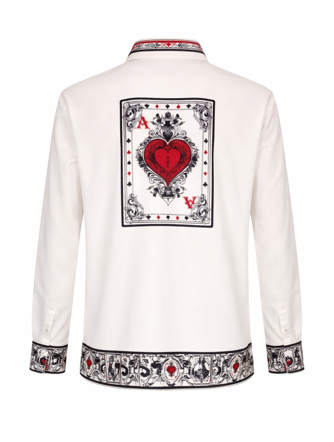 Taash Black Printed Shirt