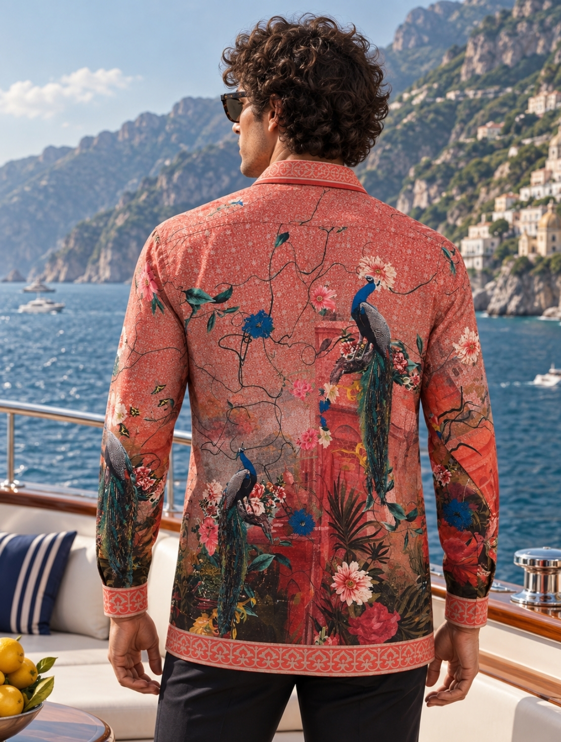 Riyaz Red Printed Shirt