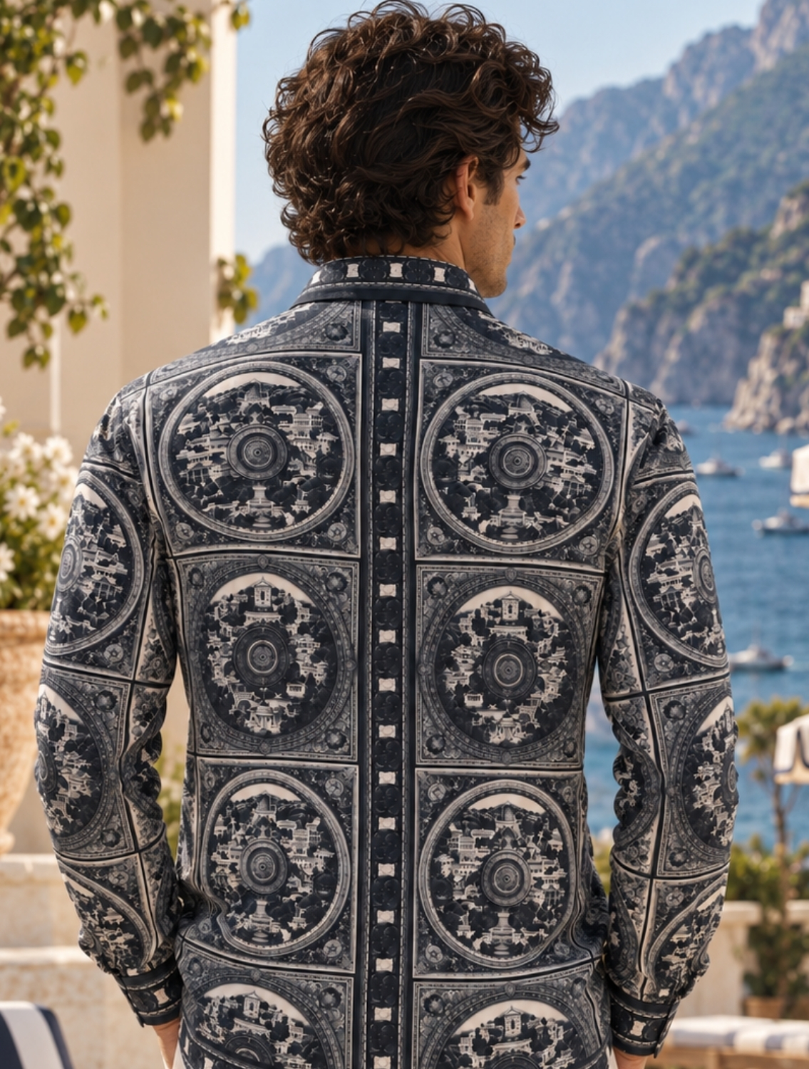 Alekh Nautical Printed Shirt