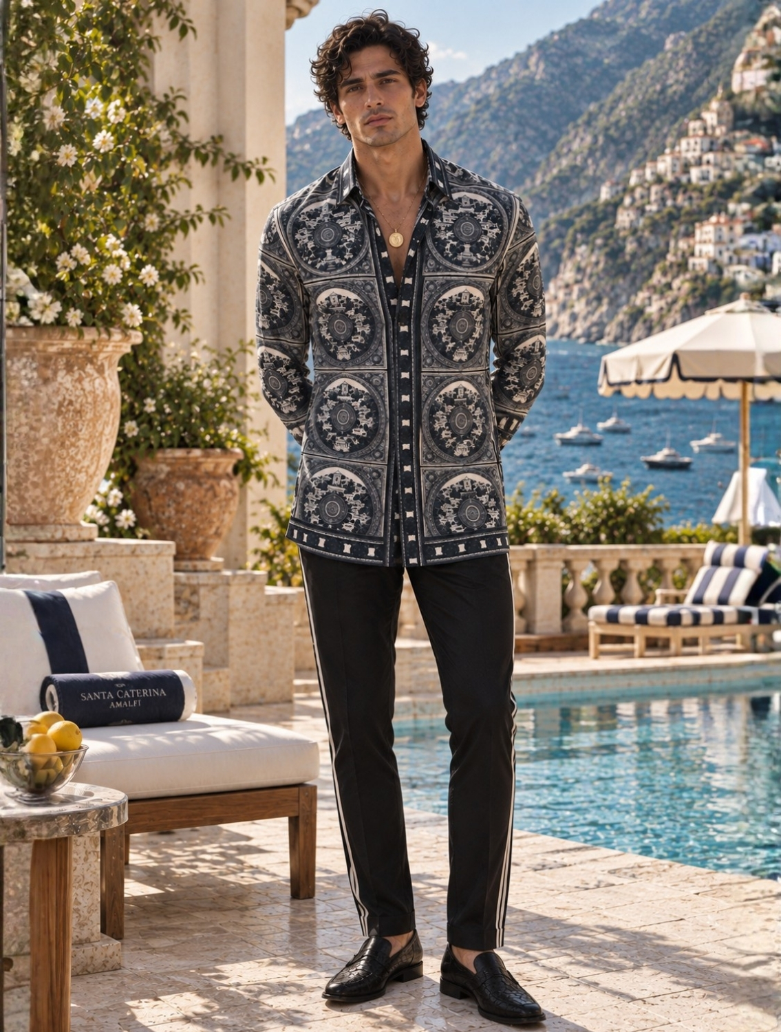 Alekh Nautical Printed Shirt
