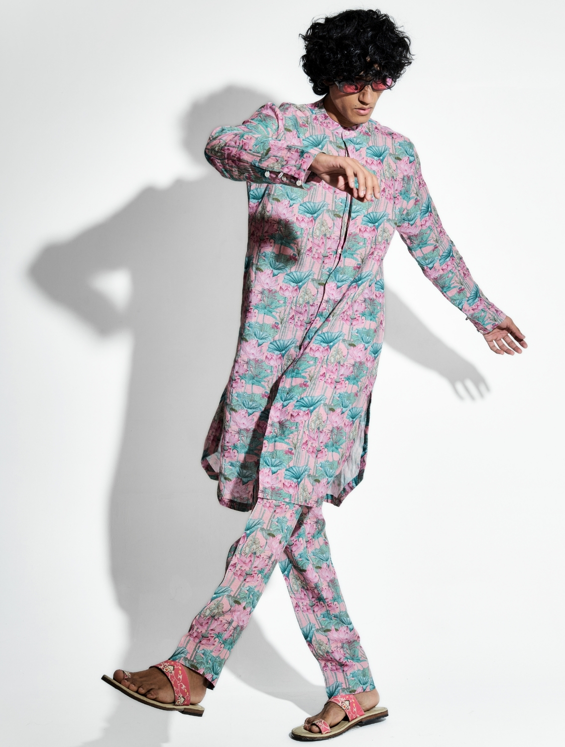 Karma Printed Linen Coord Set