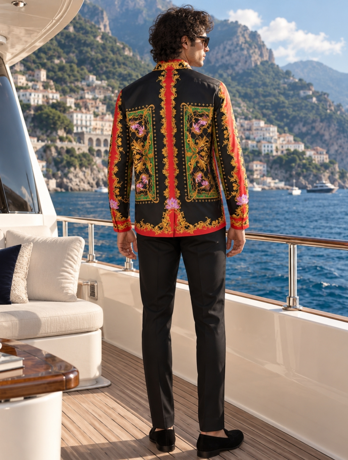 Zenon Baroque Printed Shirt