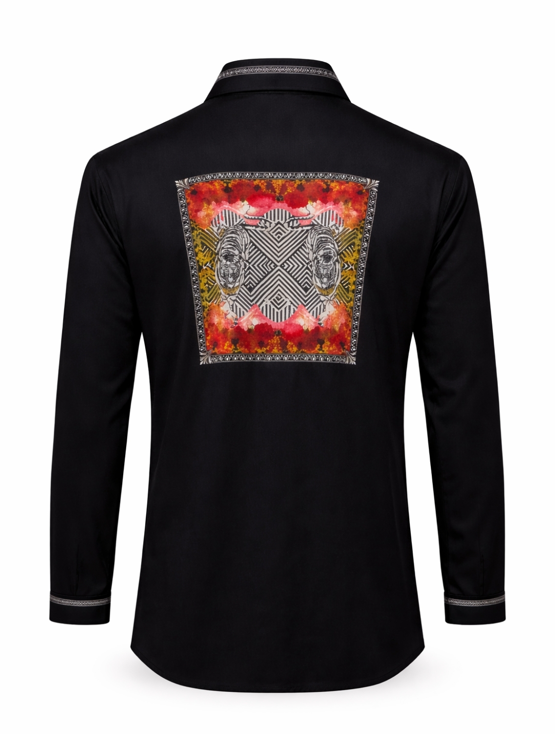 Dual Tiger Centre Print Shirt