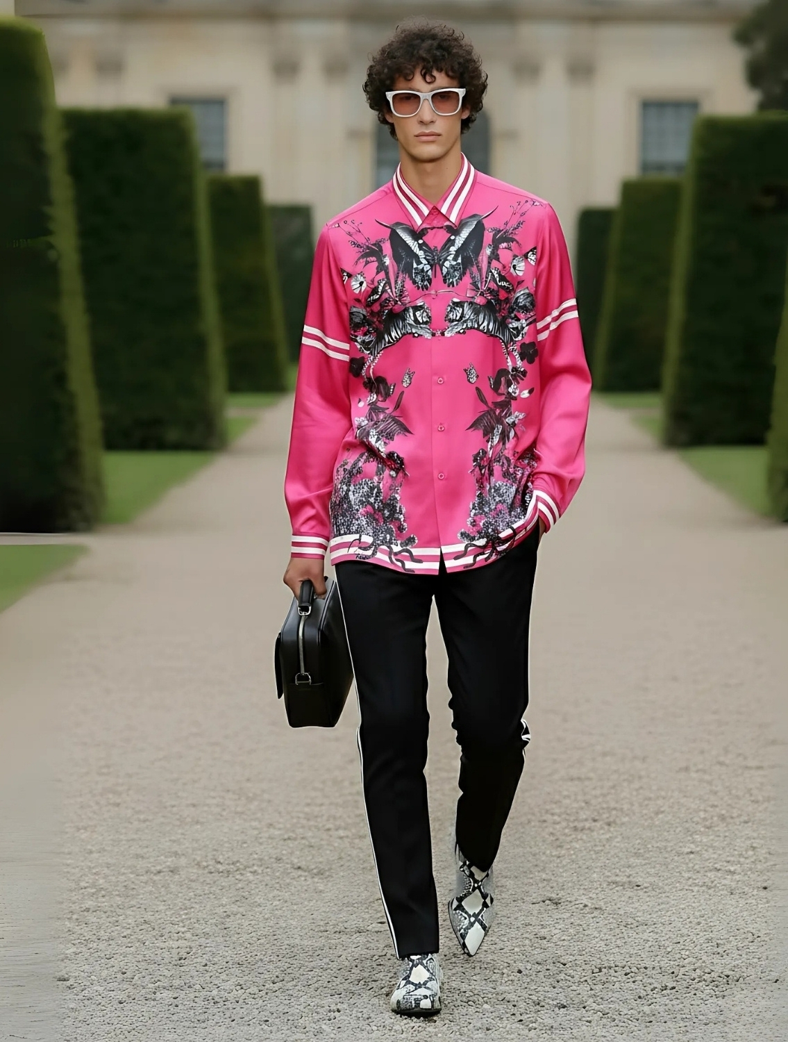 Roxo Engineered Printed Shirt