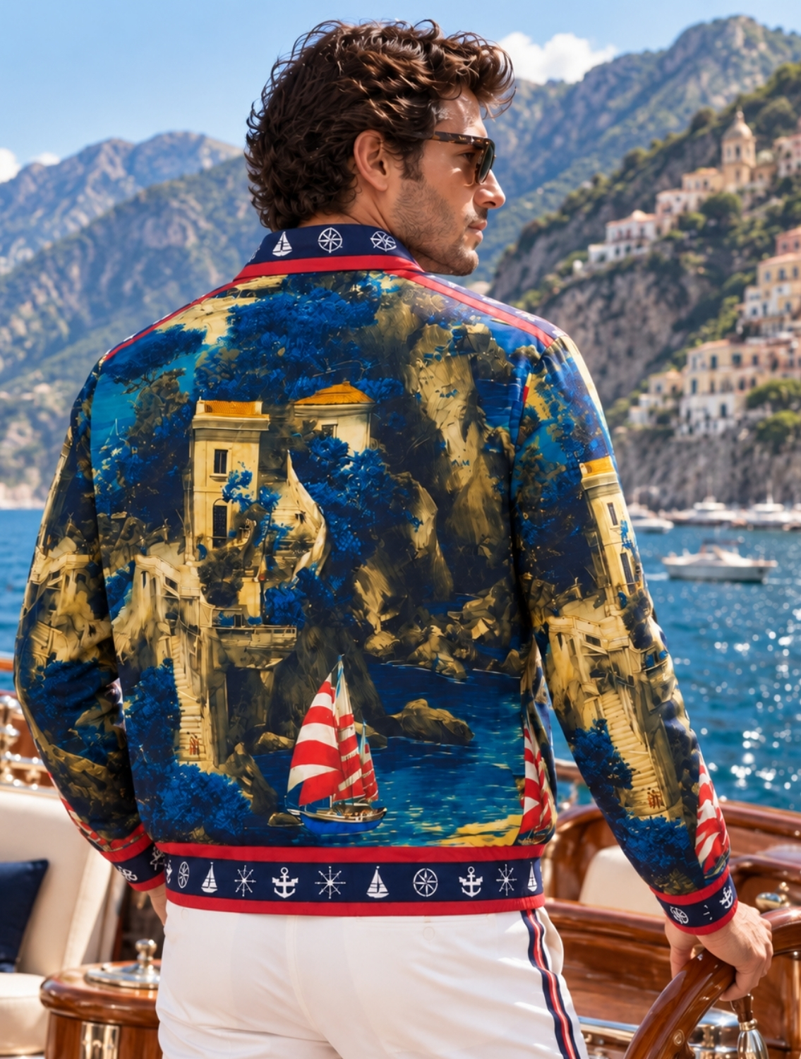 Journey Nautical Bomber Jacket