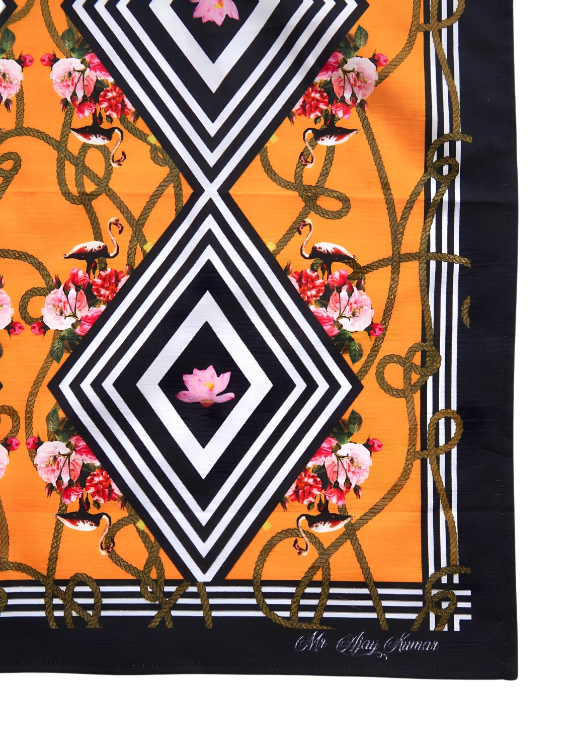 Yellow Diamond Pocketsquare