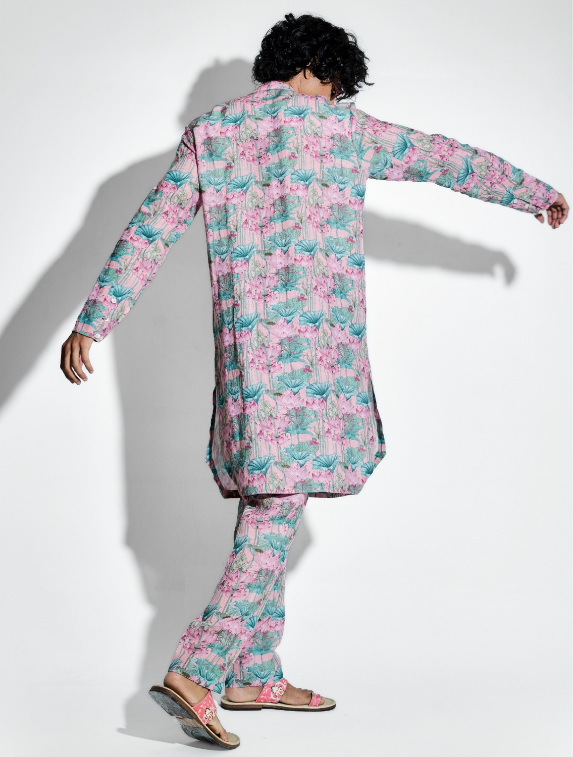 Karma Printed Linen Coord Set