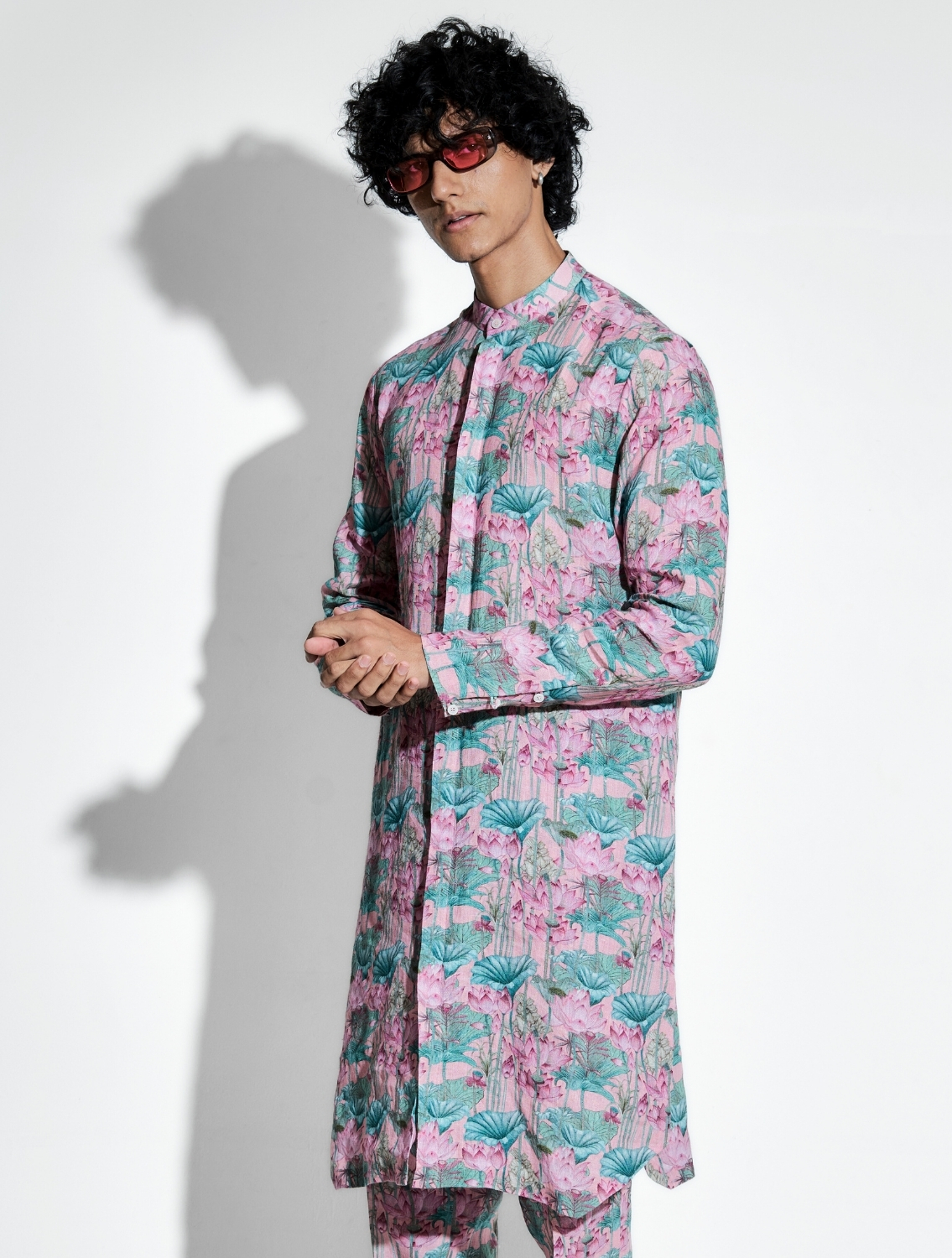 Karma Printed Linen Coord Set