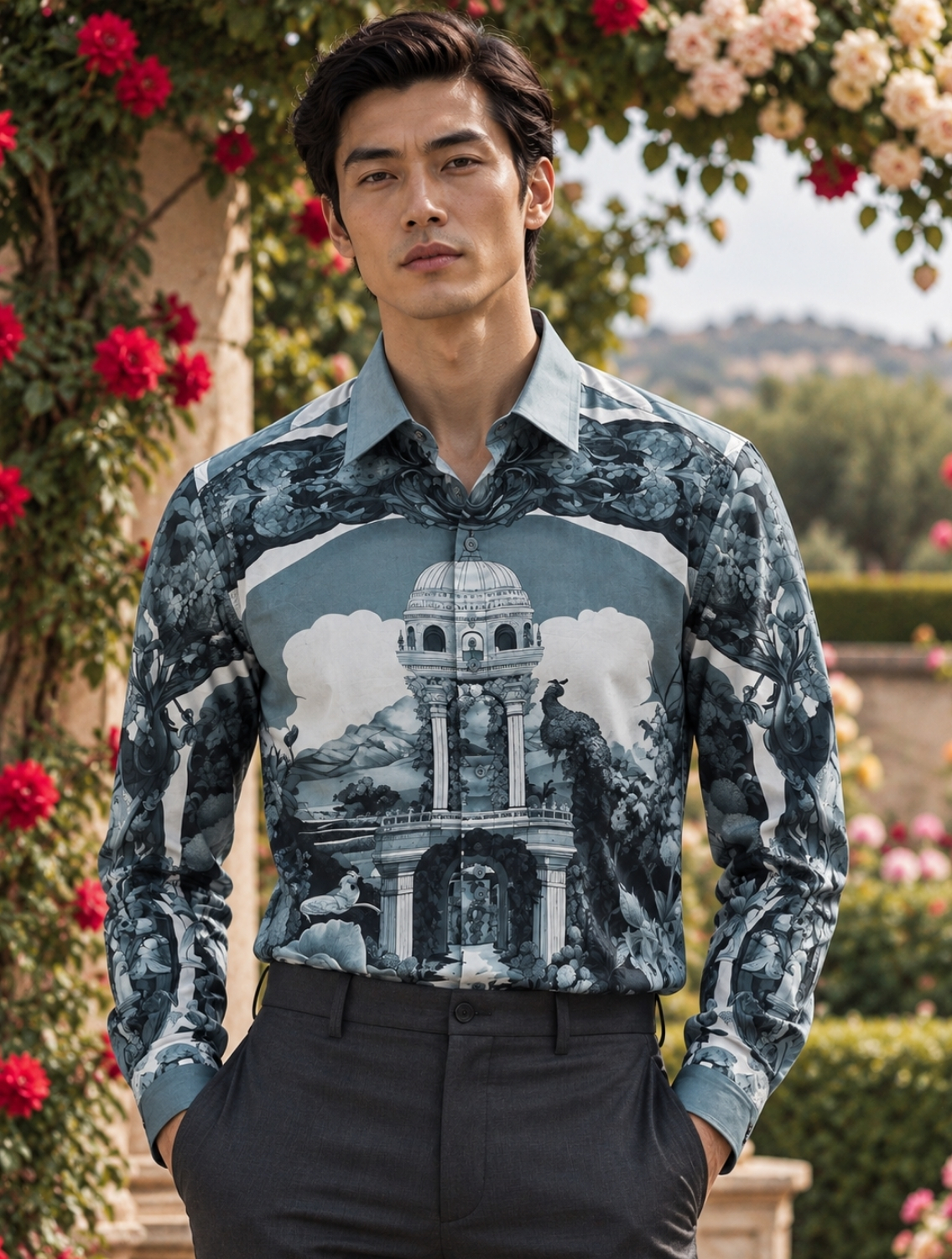 Castle Signature Printed Shirt