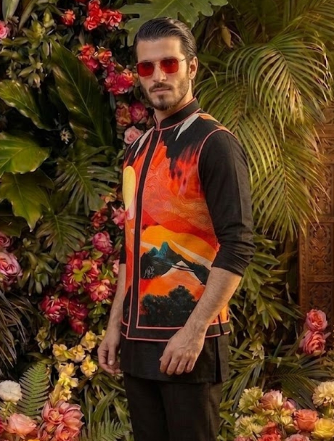 Panjal Printed Waistcoat