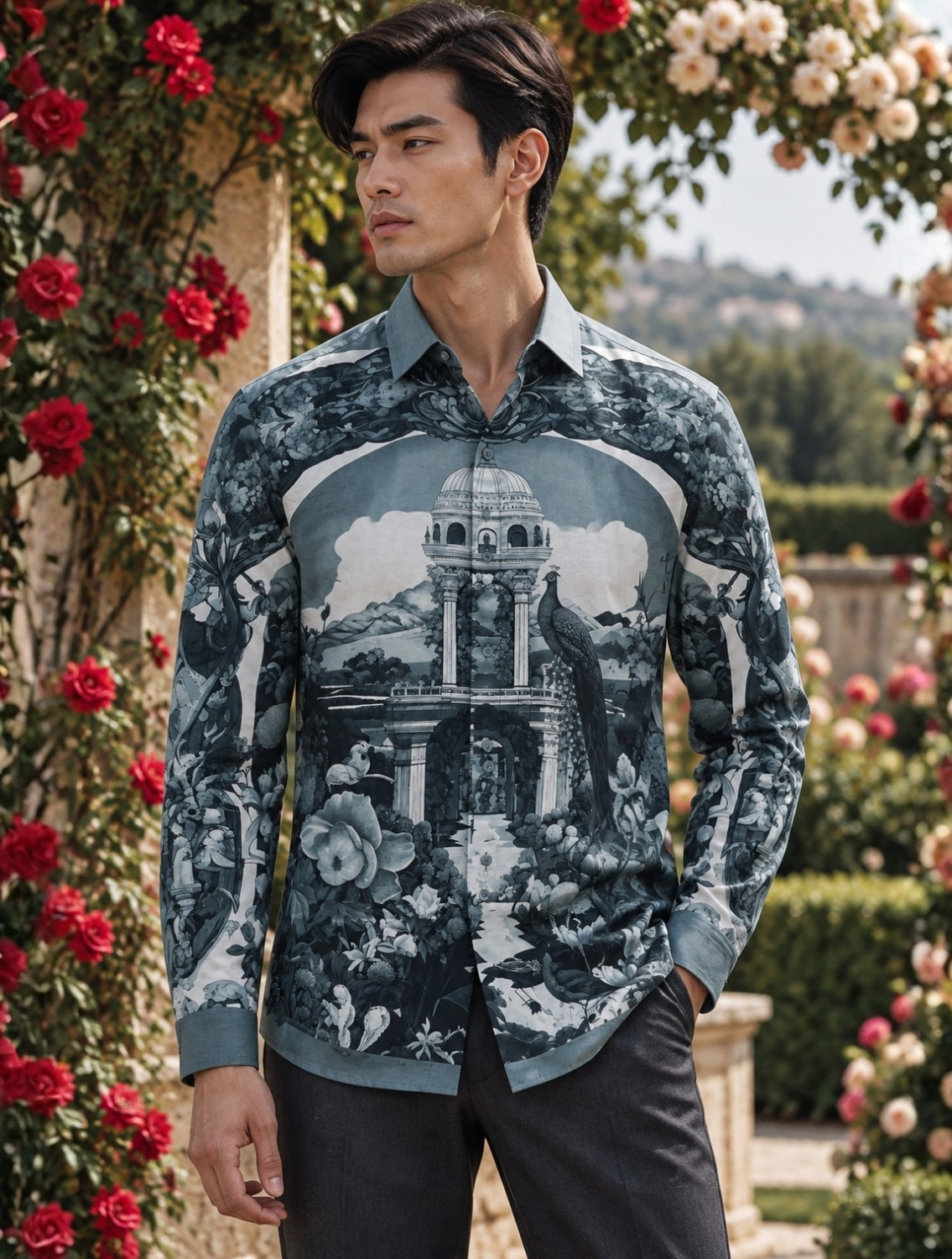Castle Signature Printed Shirt