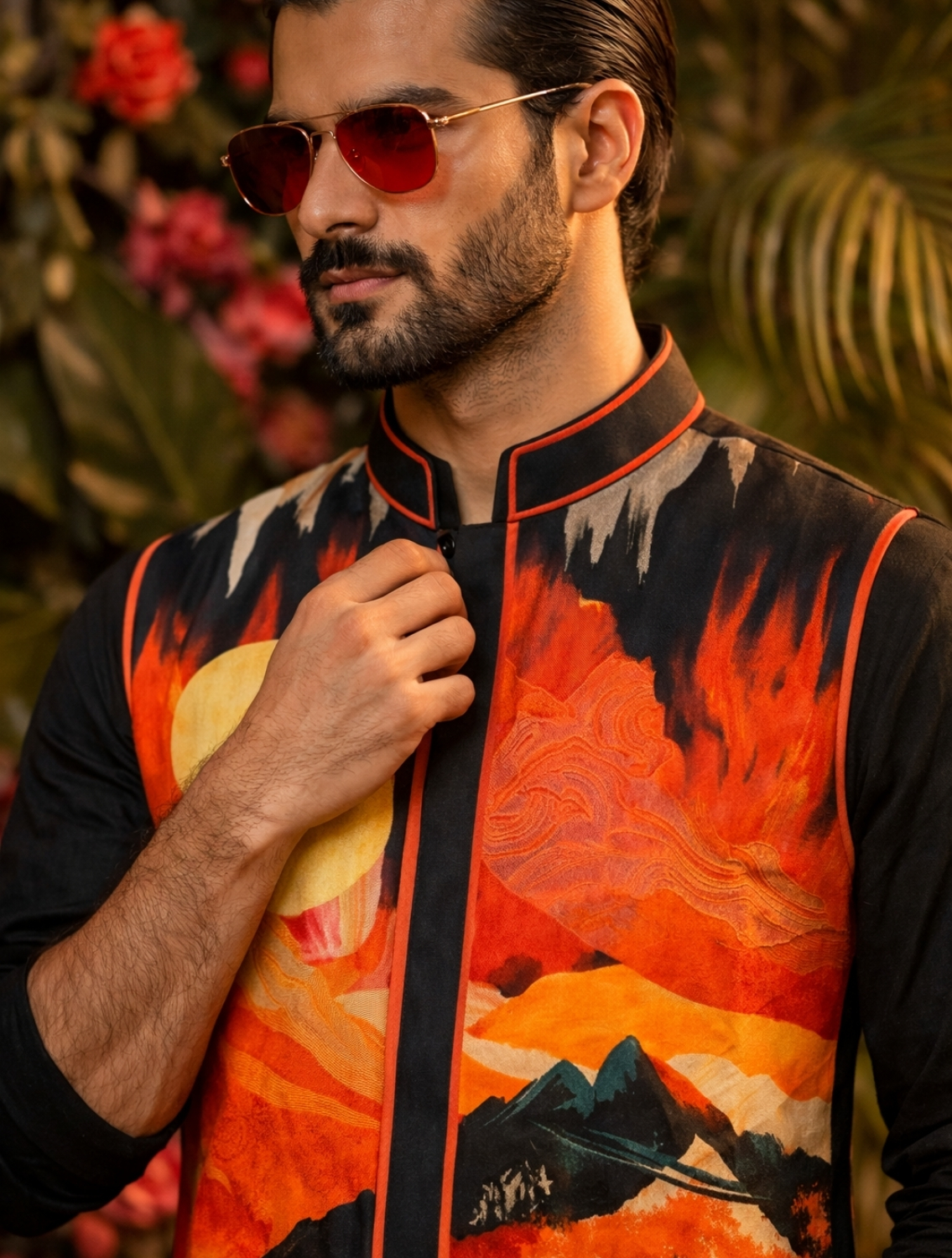 Panjal Printed Waistcoat