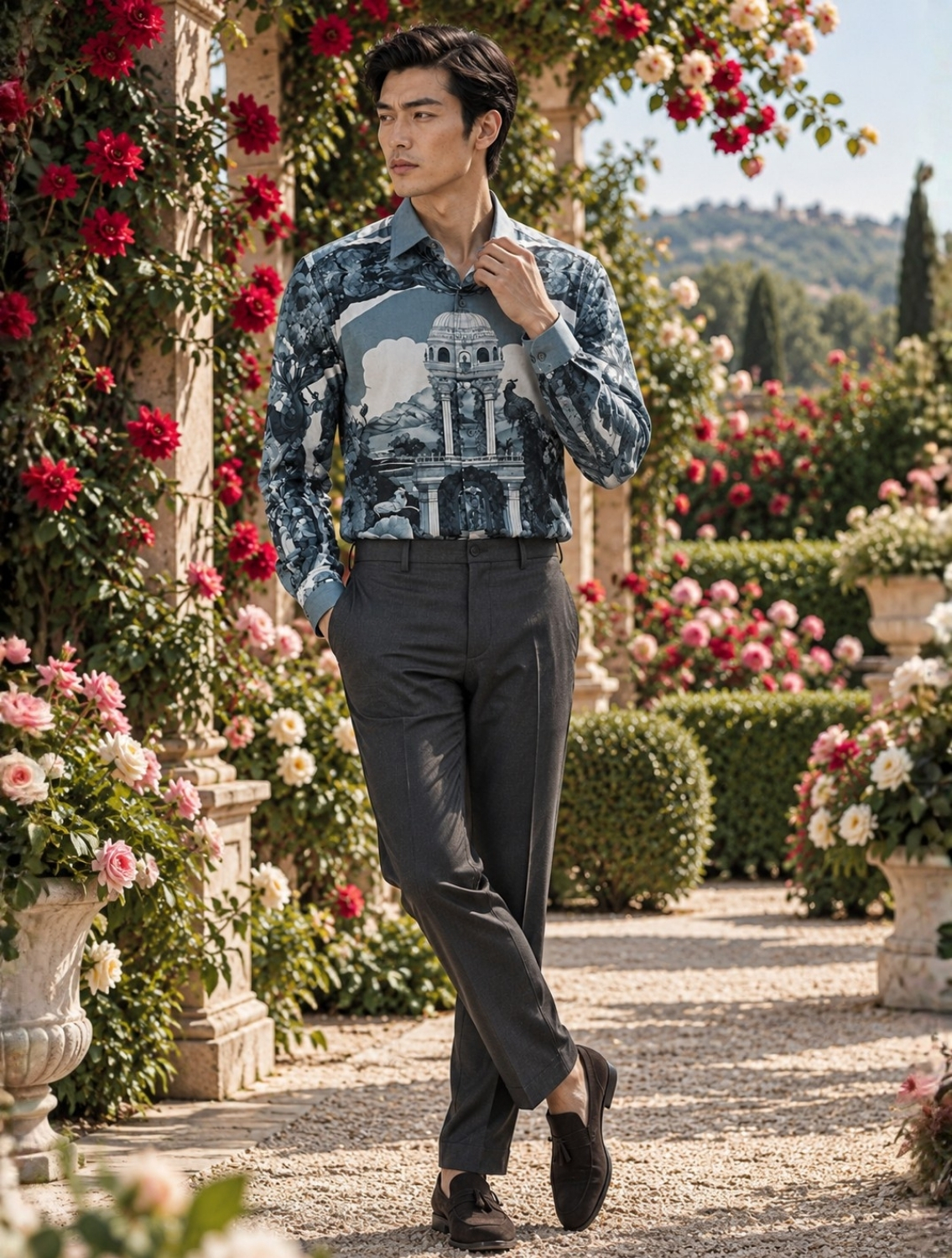 Castle Signature Printed Shirt