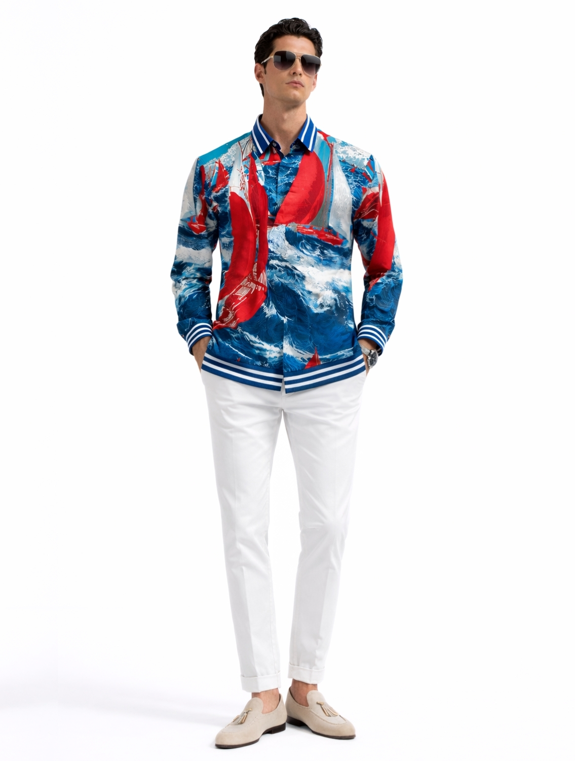 Mast Printed Resort Shirt