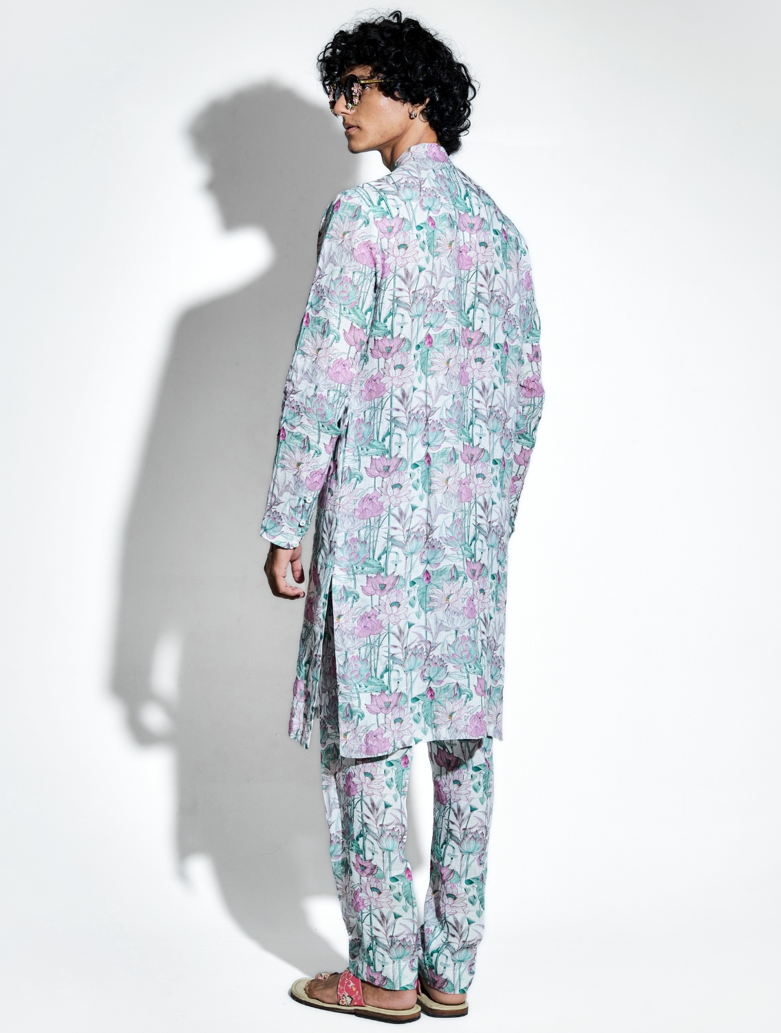 Kunala Lotus Linen Coord Set