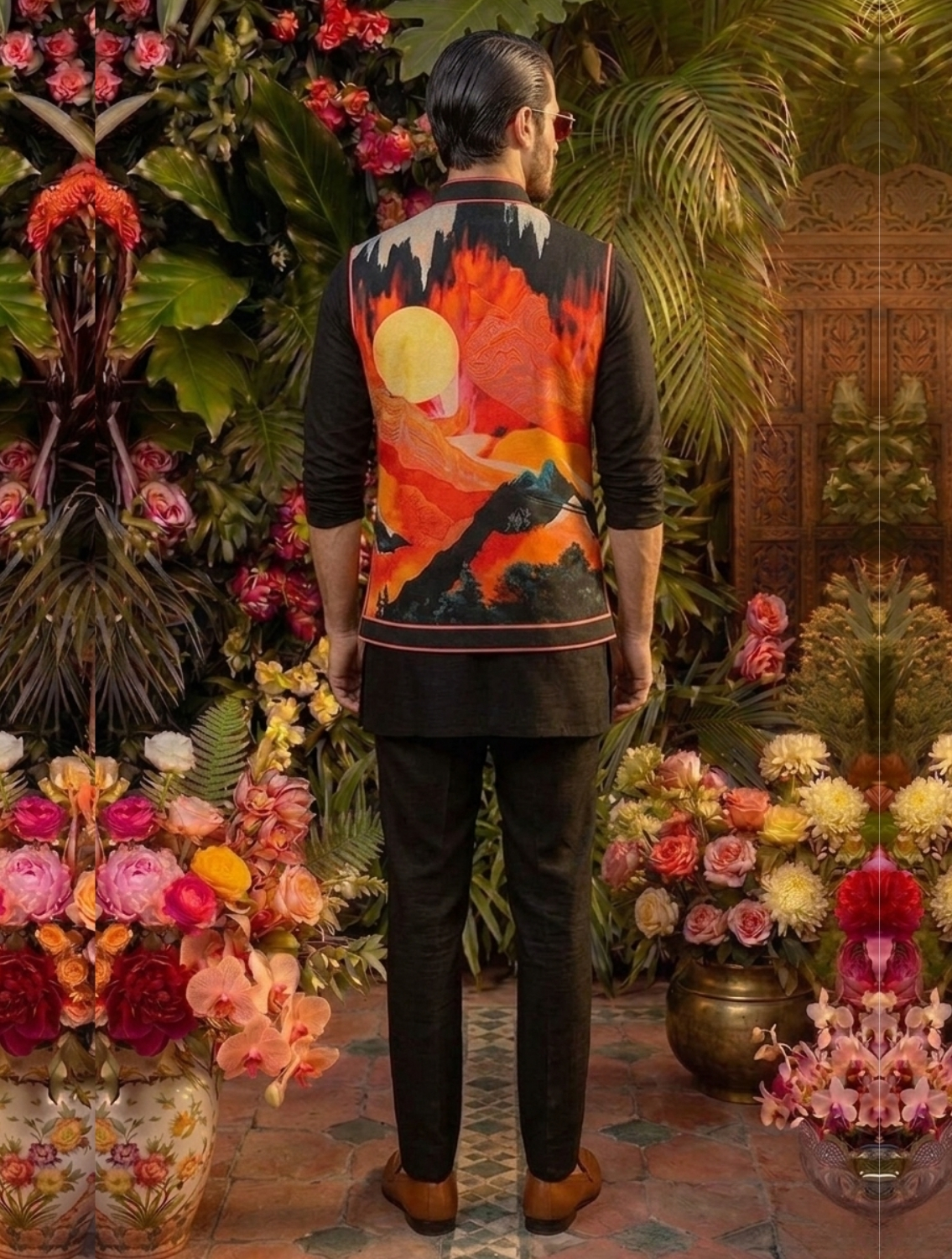 Panjal Printed Waistcoat