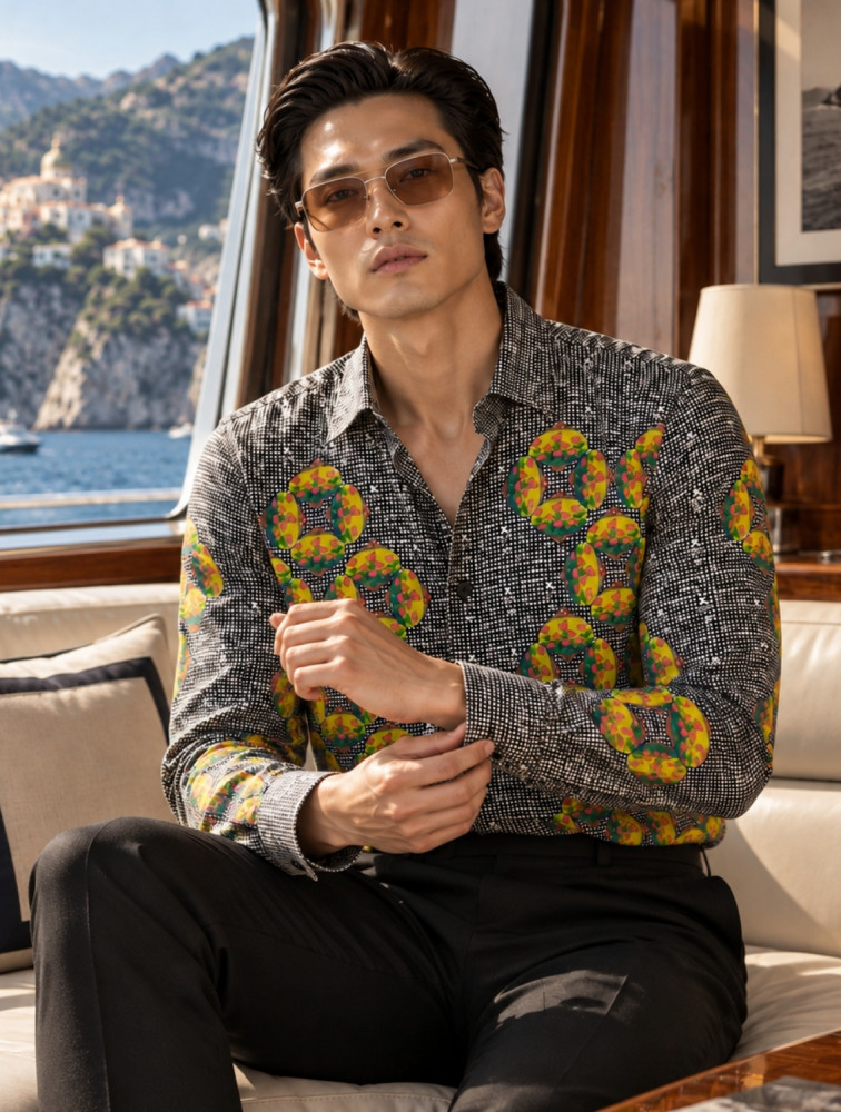 Image of Kronos Printed Shirt