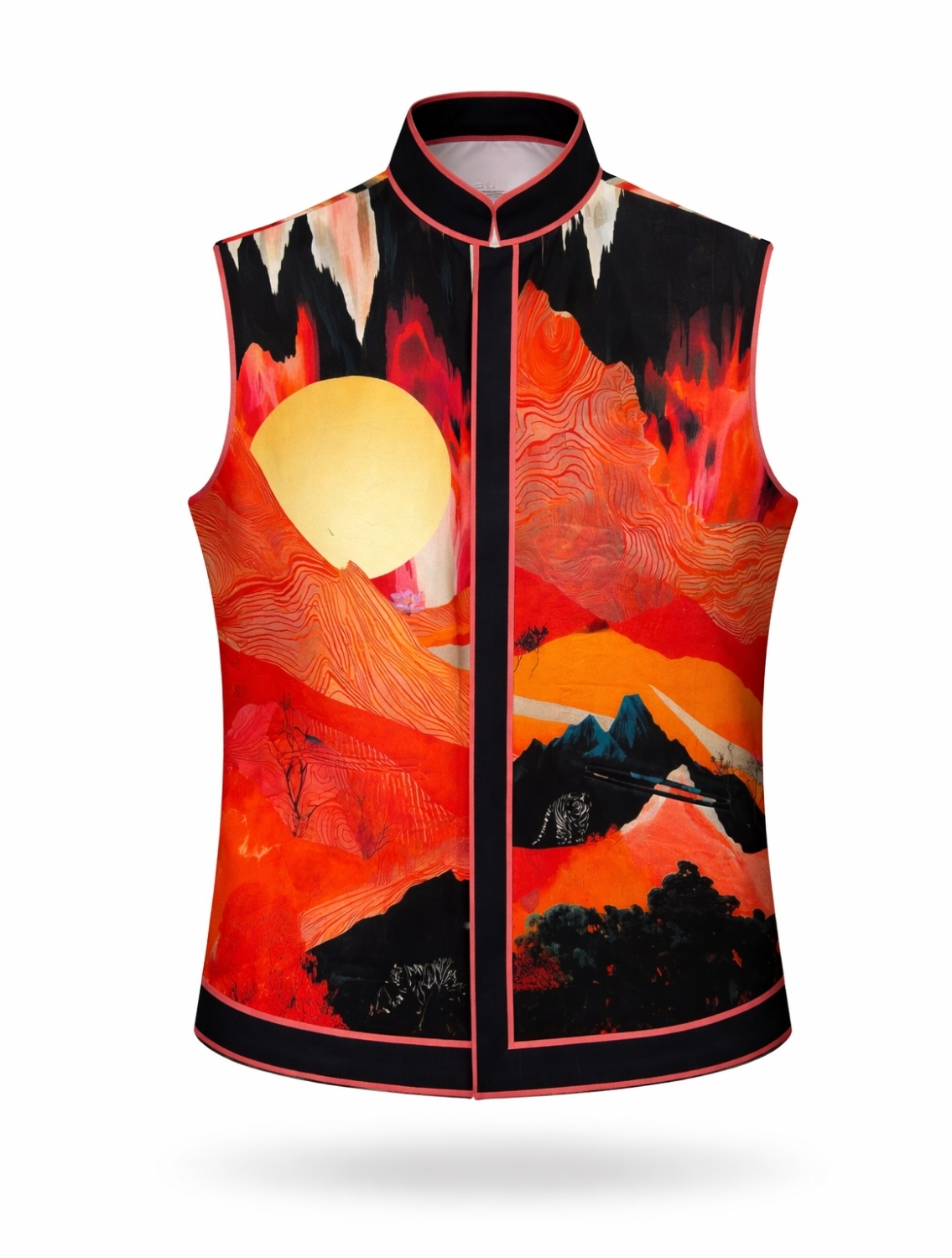 Panjal Printed Waistcoat