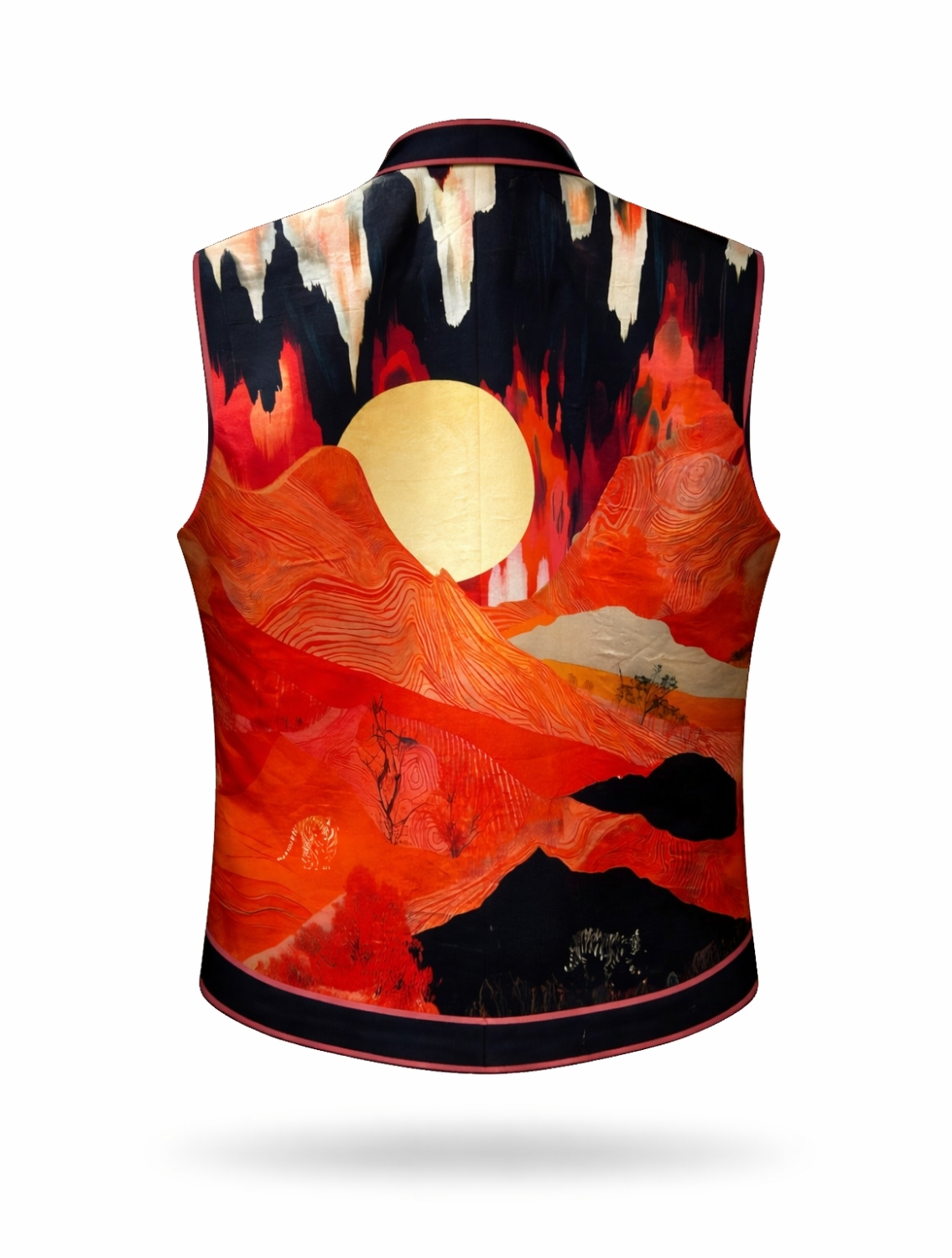 Panjal Printed Waistcoat