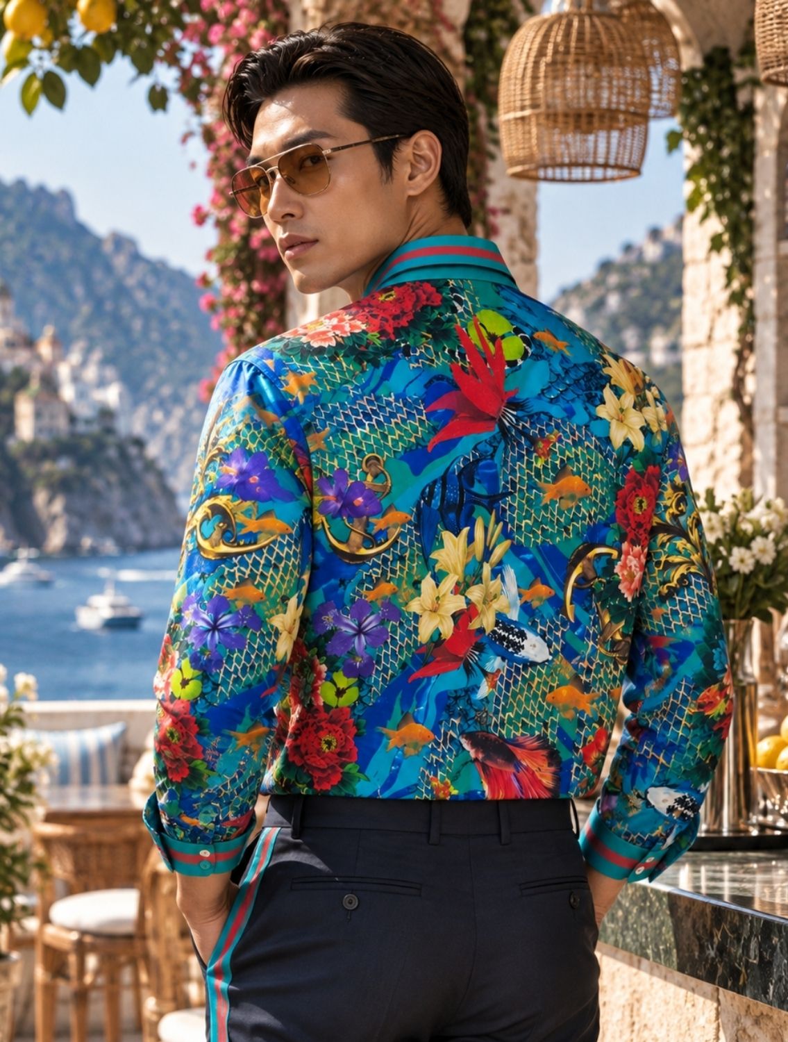 Aquaman Printed Shirt